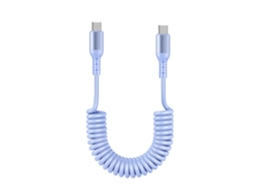 Cabo Extensível Usb-c Para Usb-c, De Carregamento Rápido, Conector