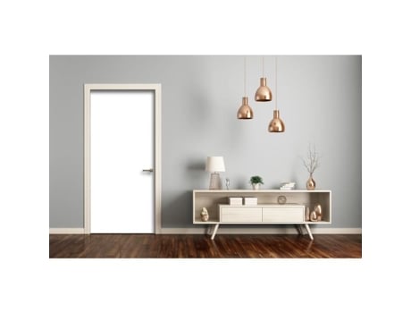 Autocolante para porta interior - CPM - Home - PVC - Branco - L. 83 x l. 204cm