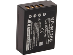 Bateria Recarregável de Alta Capacidade Np W126s para Câmeras Fuji Xs10 SFUSHOS