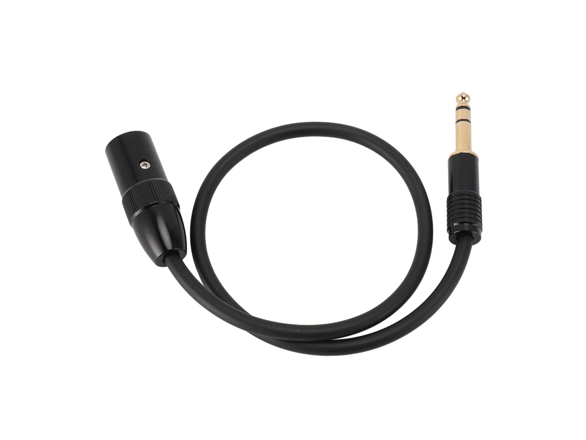 Cabo de Áudio EOOCOO (xlr Macho para Transmissão de Áudio Estéreo 6.35mm Macho)