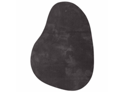 Conjunto 1 Carpete Para Casa Vidaxl Antracite Poliéster (120 X 170 Cm)