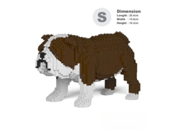 Jekca Bricks Bulldog Inglês 01-m01 St19pt17-m01
