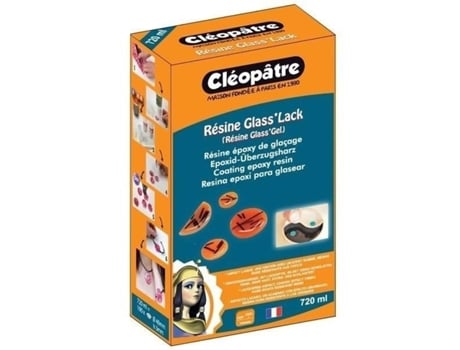 Resina GlassLack - 720 ml - Cleópatra Incolor
