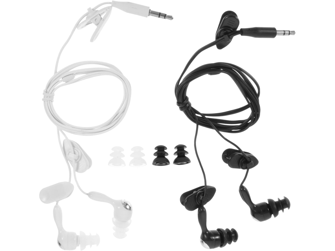 Fones De Mp3 À Prova 2 Com 3,5 Mm, Ideais Para E Música Fio, Uso No