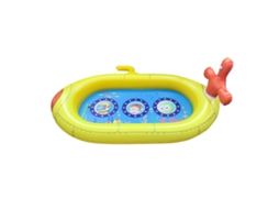 Mali piscina Inflável com Sprinkler para Crianças 69 Polegadas Brincadeira de Água Verão Quintal