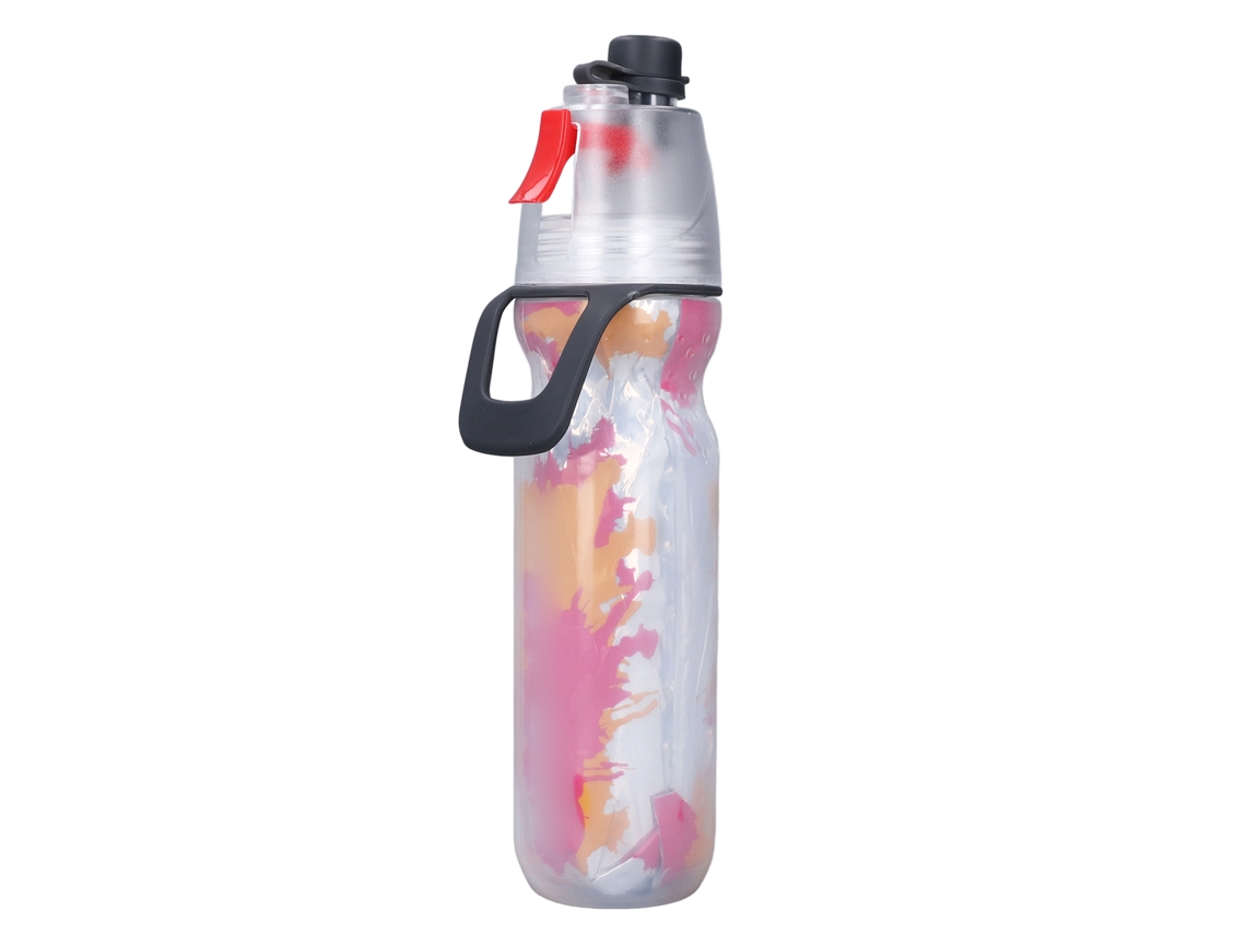 Garrafa de Água com Spray para Desporto Vermelha