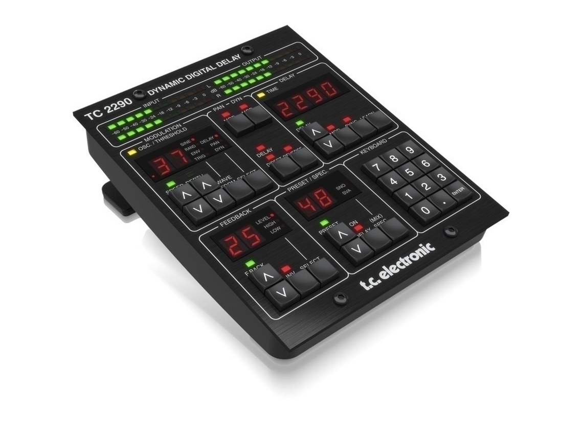Tc2290 Dt Interfejs Cyfrowy Z Efeito Tipo Delay Tc Electrónico