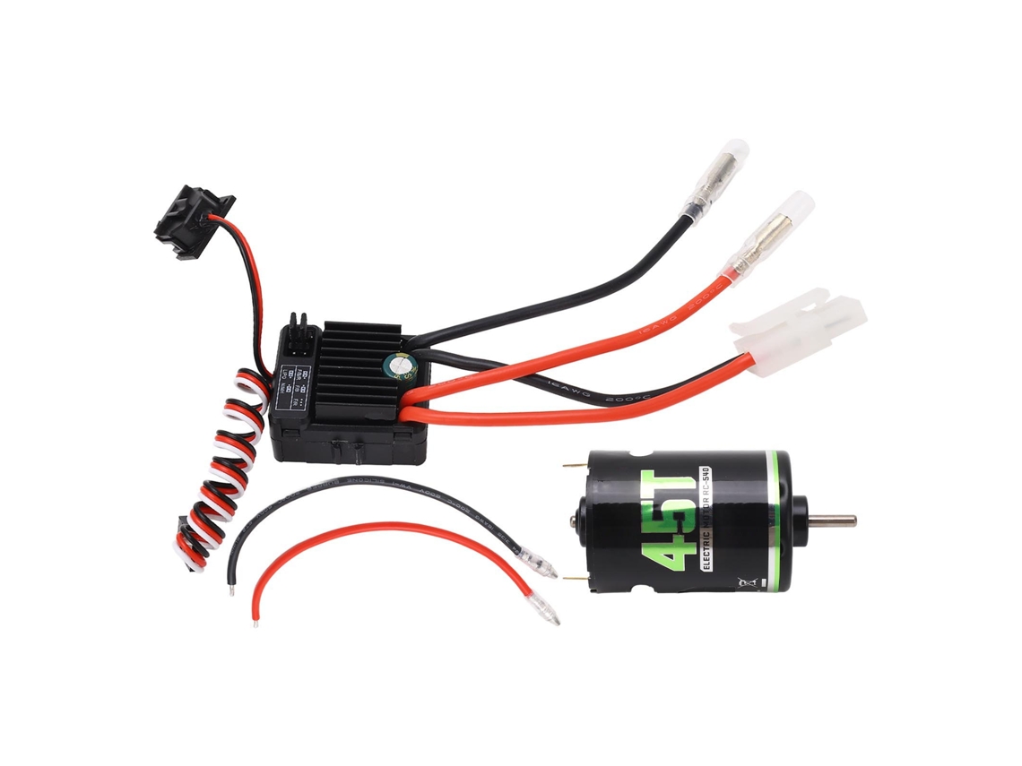 Mali kit Motor Esc de Escovas 540 60a Alta Torção Anti interferência para Crawler Diy Modificação 45t