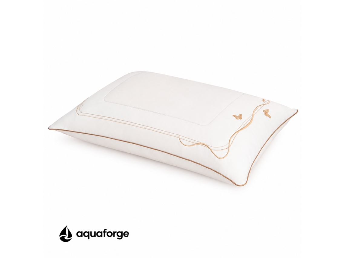 Almofada Cervical Ergonómica Fibra De Bambu 48 X 74 Cm