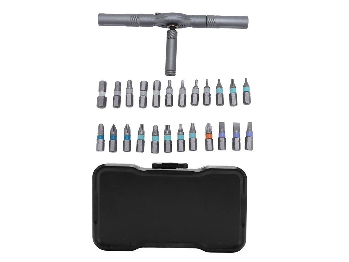 Conjunto Parafusadeira 24 Bits Aço Casa Worten
