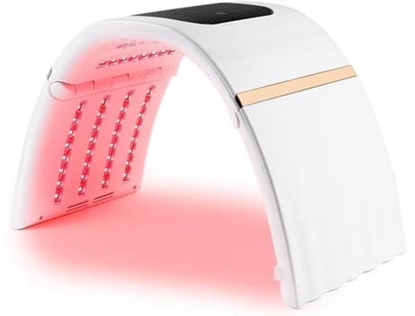 Máscara Profissional De Terapia De Luz Led 7 Cores Para Antienvelhecimento Redução De Rugas E Brilho Da Pele Perfeita Para Casa E Salão