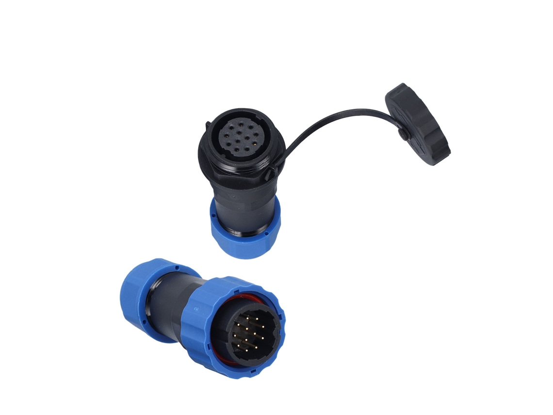 Conector Impermeável Ip68 Tomada Aérea 250v 5a