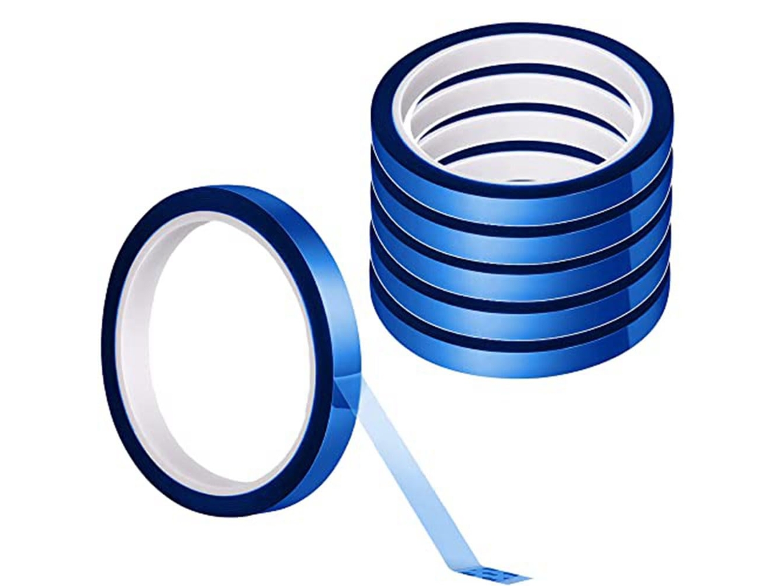Conjunto De 6 Rolos Fita Transferência Térmica Para Sublimação, 10mm X 33m 108 Pés, Fita Resistente Para Artesanato