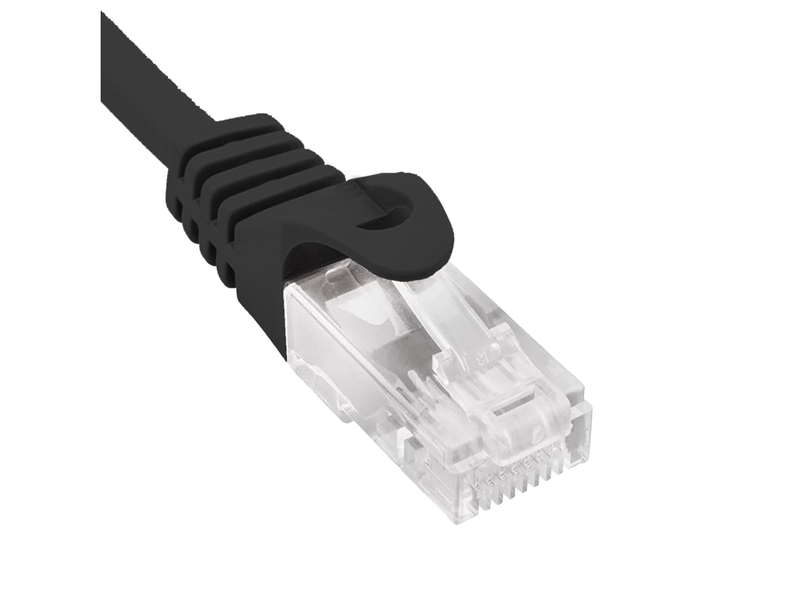 PHASAK Cabo de Rede Cat.6 Utp Solido Cca Cat.6 Utp Preto 5M