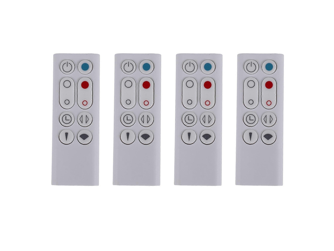 4 Controles Remotos De Substituição Para Purificador De Ar, Aquecedor E Ventilador Pure Hot+cool Am09