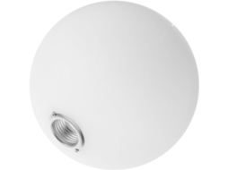 Lustre De Bola Para Soquete G9, Conector De Rosca, Acrílico Branco, 1 Peça, Para Luminária De Bola
