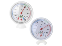 Relógio Em Forma De Taquímetro Medidor De Umidade Higrômetro De Temperatura Interior Ao Ar Livre