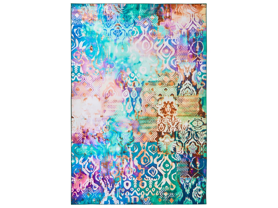 Alfombra Beliani Isvanta De Poliéster Multicolor 200x300