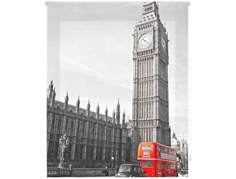 Estore de Rolo HAPPYSTOR Impressão Digital Cidades HSCU02290 120x250 cm