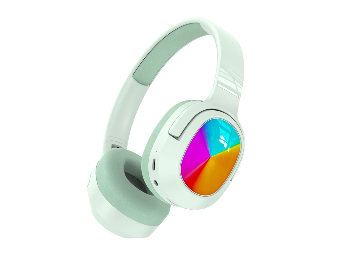 Fones de Ouvido Bluetooth Sem Fio , Dobráveis, com Experiência de Áudio Estéreo e Som Surround. MDUG (verdes)