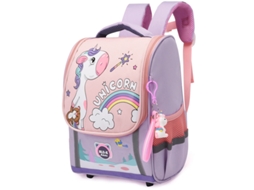 Mochila Escolar, Infantil, Fofa, Estampa De Desenho Animado