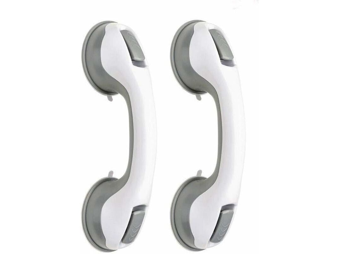 2 Alças de Segurança para Banheira/alça/chuveiro Ventosa para Banheiro + BRILVIBERA
