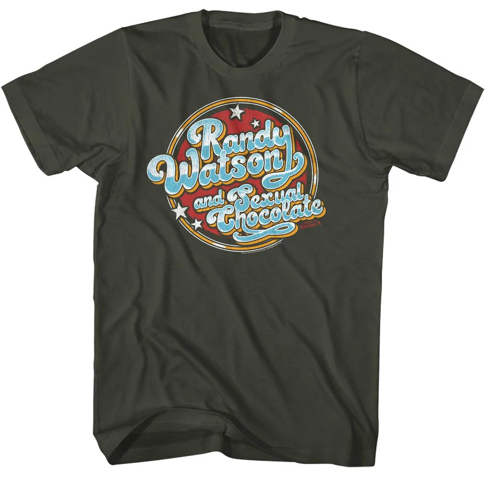 Unisex Adult T-shirt Rockinstone Coming To America Cta Randy And Chocolate Solid Smoke Sizes