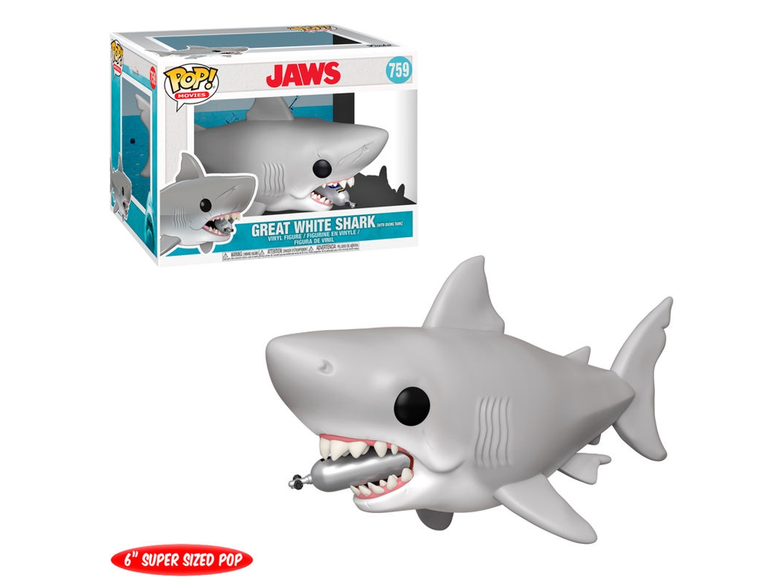 Figura Pop Jaws Tanque De Mergulho 15cm
