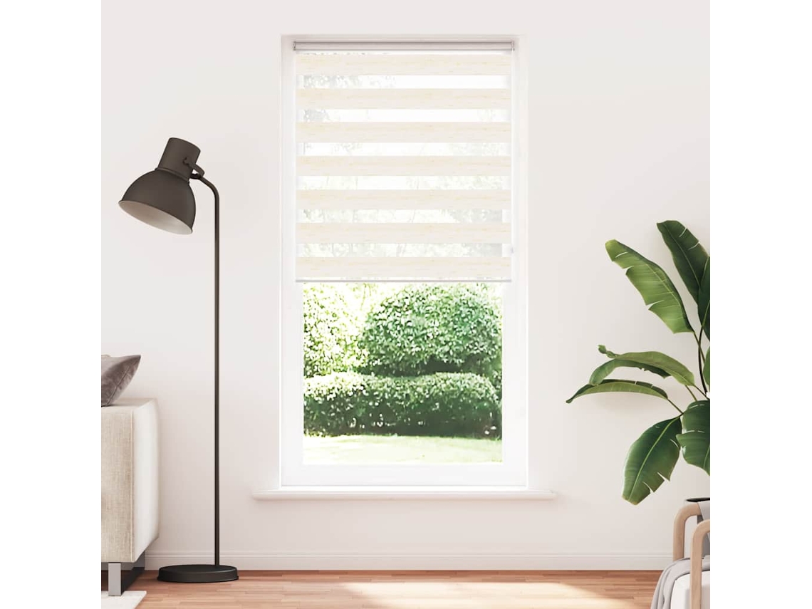 Cortina de Zebra - Persiana 95x230 Cm Largura do Tecido 90,9 Cm Poliéster HARLANV1