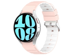 Pulseira De Silicone Horizontal Bicolor