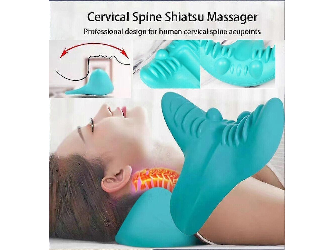 Lurelia Apoio Cervical De Tração Acupressão Para Ombros E Costas Branco