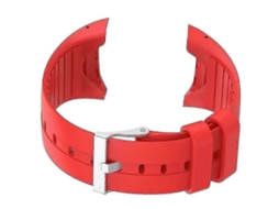 Pulseira de substituição de silicone vermelha para relógio inteligente Polar M400 M430 Ebike