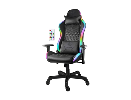 Cadeira Rgb com Comando DELTACO GAMING Gam-080 Preto