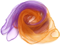 Conjunto De 24 Lenços De Chiffon Para Dança, 60x60 Cm, Para Meninos E Meninas, Em Diversas Cores.