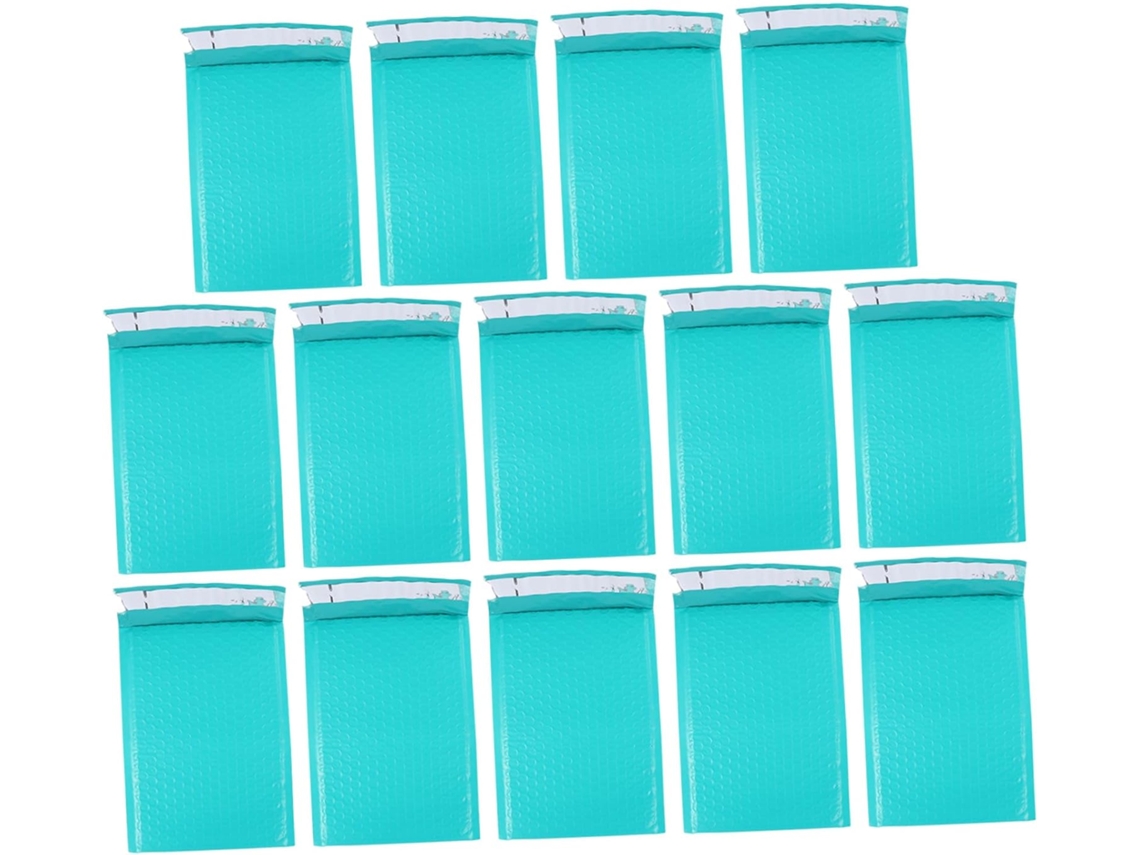 Lote De 25 Pacotes Rangement Verts Antichocs En Plastique, Robustes Et Auto-adesivos, Para Expedição Proteção