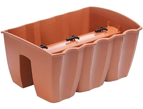 Floreira  Crown (Castanho - 39.3x27.8x20.1 cm)