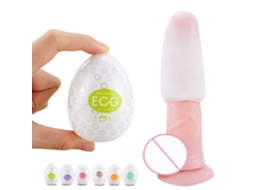 Taza De Masturbación Pequeña De Silicona Para Hombres, Entrenador De Glans, Masajeador Estimulador Portátil