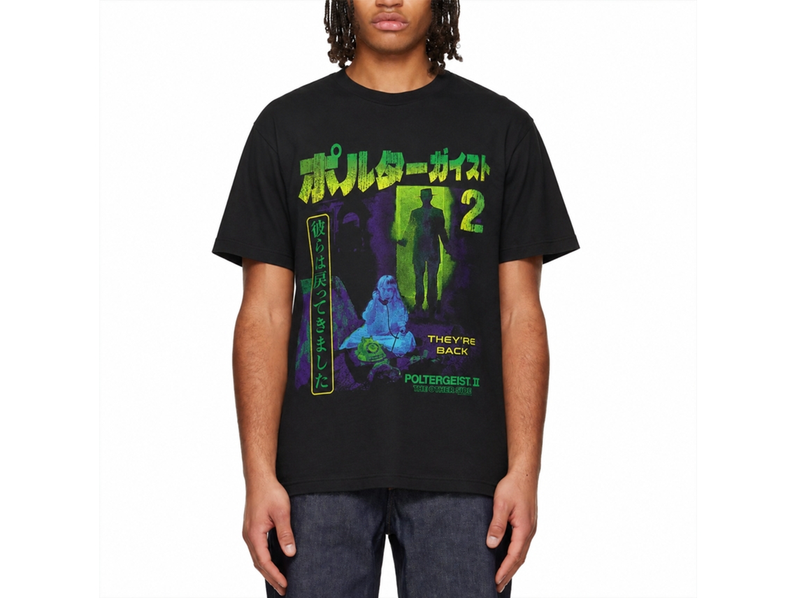 Rockinstone Poltergeist Movie They Came Back Black Adult T-shirt Size:s