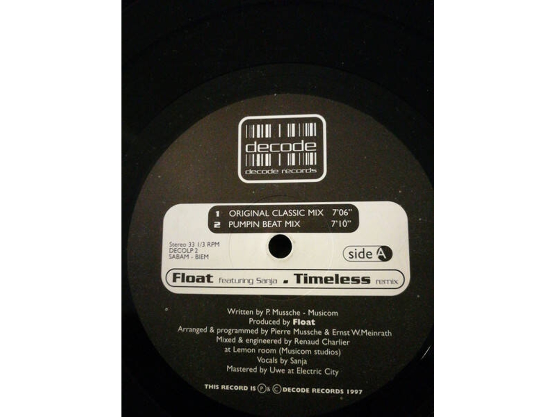 Vinil Timeless Remix Decode Records