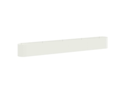 Vidaxl Cama De Jardim Elevada Branco 360 X 40 X 40 Cm