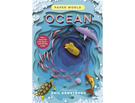 Livro Paper World Ocean de Ruth Symons (Inglês)