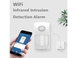 Detector De Movimento Sem Fio Infravermelho Anti Pet Para Casa