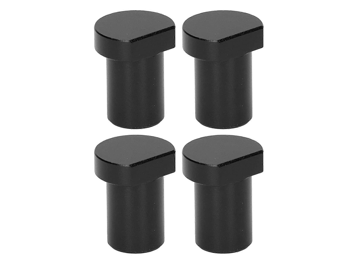 4 Blocos De Limite Para Mesa De Carpinteiro, Blocos De Cartão De Limite De Banco De Trabalho Com Diâmetro De 20mm Preto