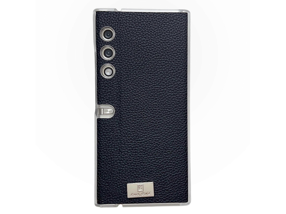 Capa Transparente Com Textura De Lichia Para Celular Honor V.