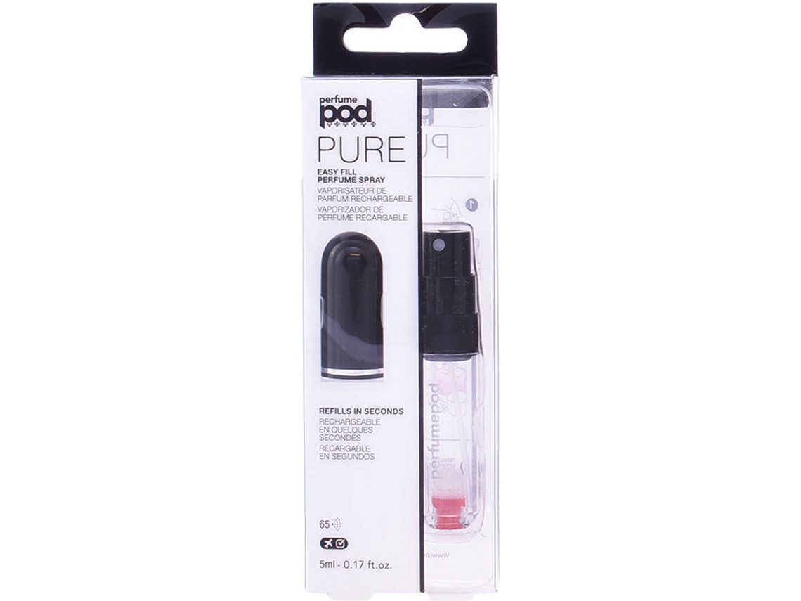 Perfume POOD Pod sateur Recarregável Preto (5 ml)