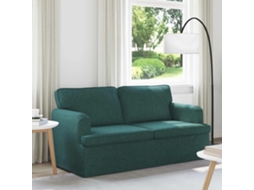 Vidaxl Sofá Verde Escuro 162 X 80 X 85 Cm Tecido
