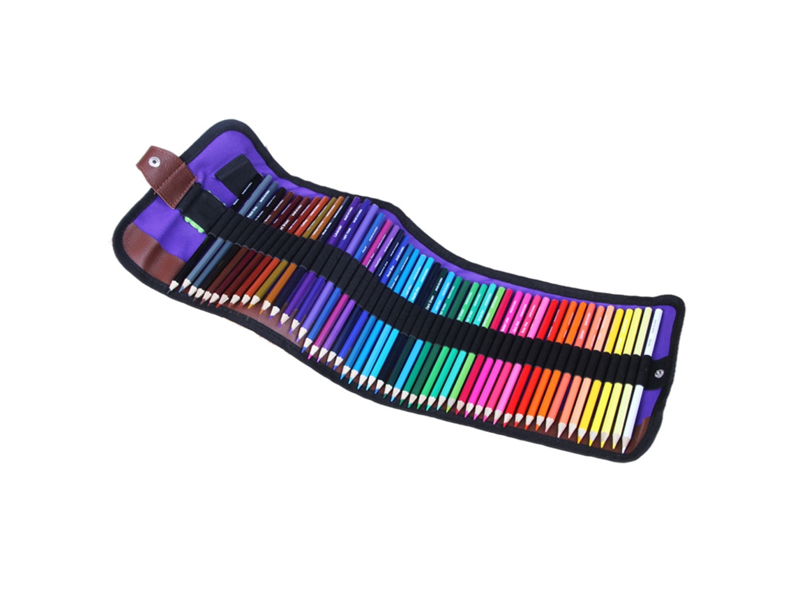 Conjunto De Lápis De Cor Stelasplen (72 Cores)