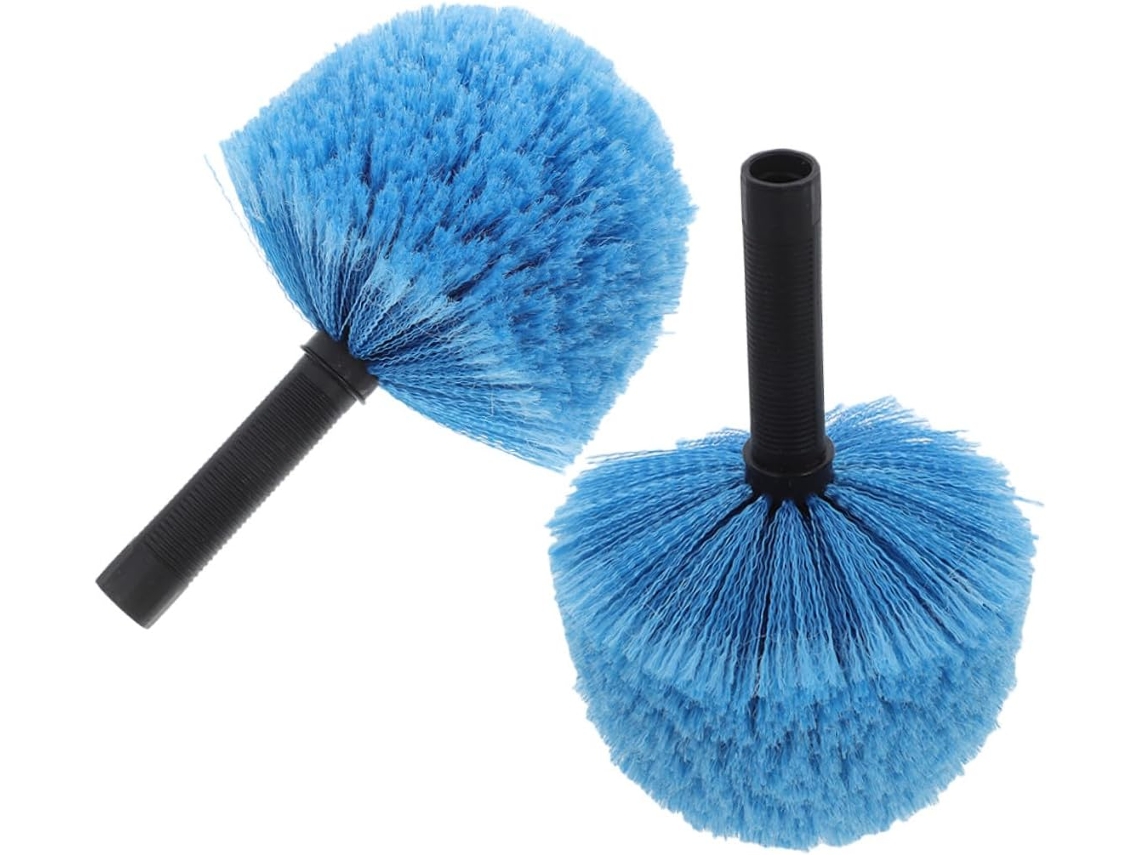 Escova De Teto Ciieeo Com Cabeça Esférica, 2 Peças, Pp E Nylon