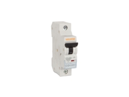 Disjuntor Magnetotérmico 1p 4-40 A, 6 Ka, Curva C, Para Uso Industrial, Terciário E Residencial Maxge Alpha+ 16 A