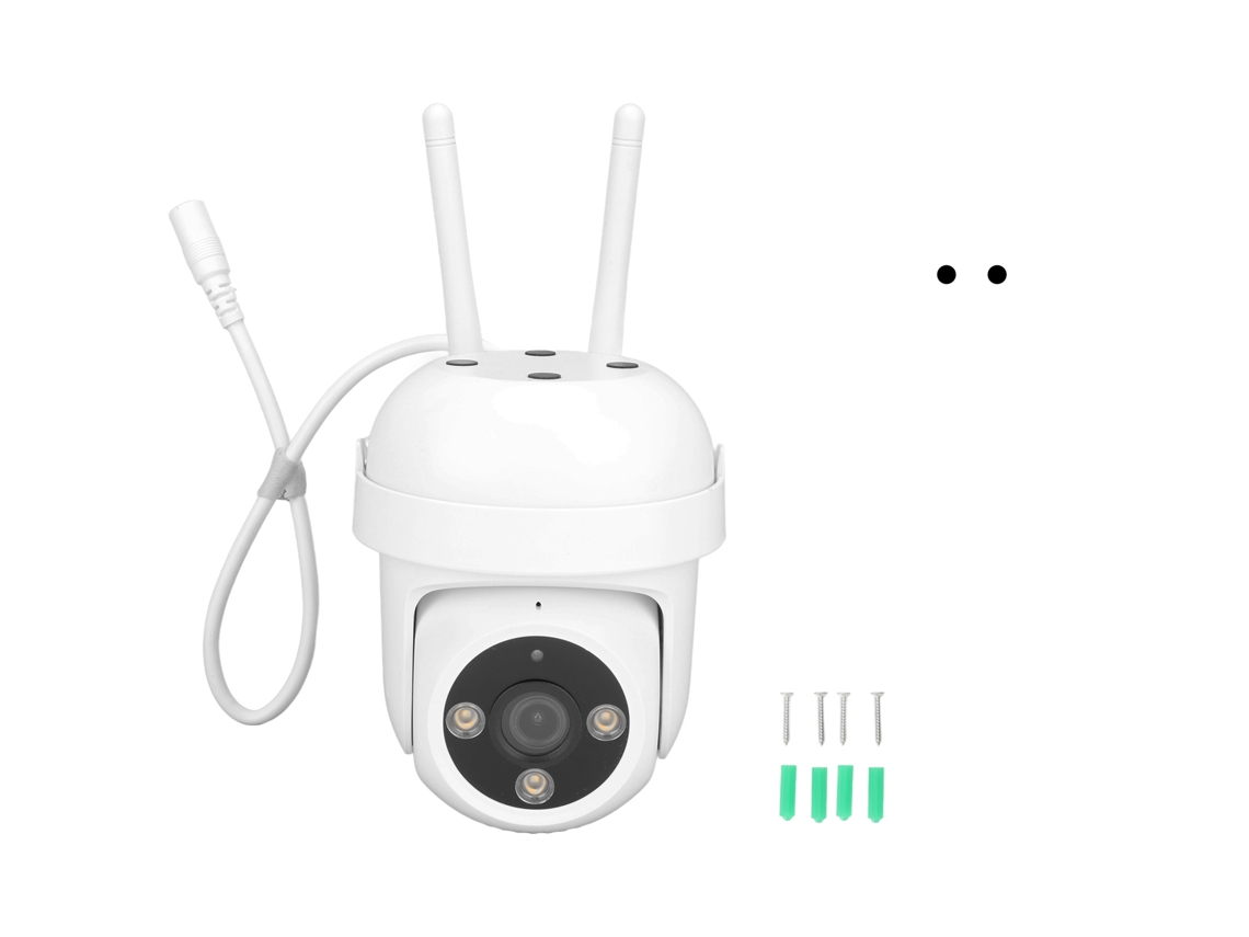 Wireless Wifi Security Camera 3mp 2 Way Intercom Intelligent Tracking Alarm Recording Iρ66 Surveillance Camera 100‑240v Eu Plug LAXISCREED